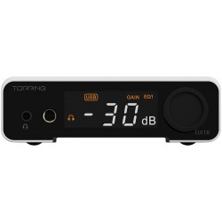 TOPPING DX1 II DAC Headphone Amplifier ES9039Q2M 32bit 384kHz DSD256 White