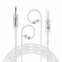 TRN ICE EEL Earphones Cable Jack 3.5mm to CIEM 0.78mm Silver-Plated Copper 1.2m