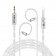 TRN ICE EEL Earphones Cable Jack 3.5mm to CIEM 0.78mm Silver-Plated Copper 1.2m
