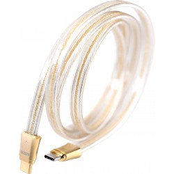 DDHIFI TC19CC GOLD USB-C OTG Cable Pure Silver Shielded Gold-Plated 10cm