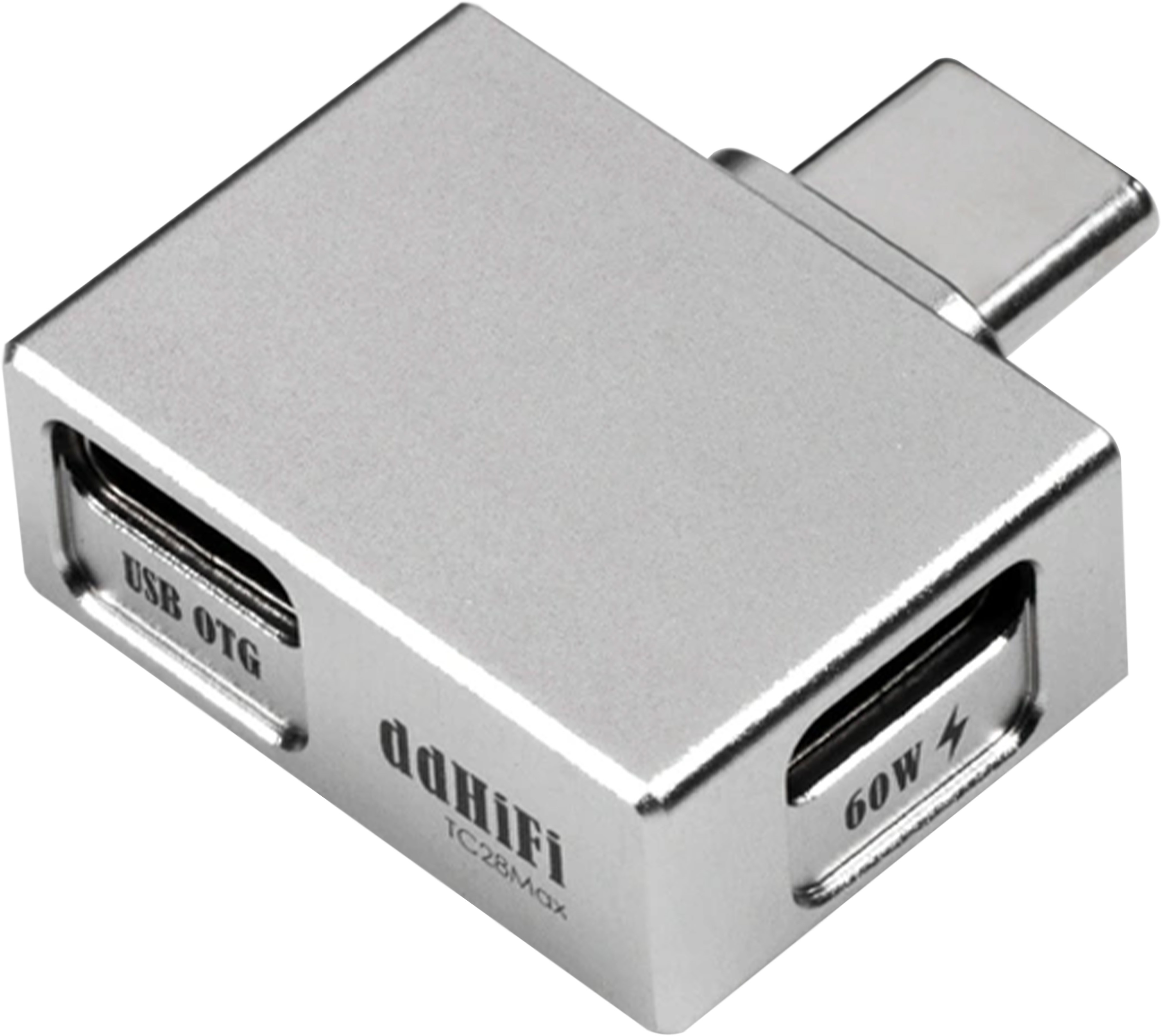 DDHIFI TC28MAX Adapter USB-C Male to 2x USB-C Female OTG Gold-plated