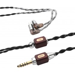 DDHIFI BC130C ERYX OFC Headphone Cable 4.4mm Balanced Jack to Interchangeable Connectors MMCX / CIEM 0.78mm