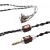 DDHIFI BC130C ERYX OFC Headphone Cable 4.4mm Balanced Jack to Interchangeable Connectors MMCX / CIEM 0.78mm