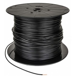 MUNDORF ACW120P-BK Fil de Câblage Cuivre 3.142mm² Ø3mm Noir