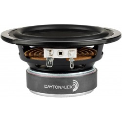 DAYTON AUDIO PCS115-8 Speaker Driver Woofer 20W 8 Ohm 60Hz-6kHz Ø10.16cm