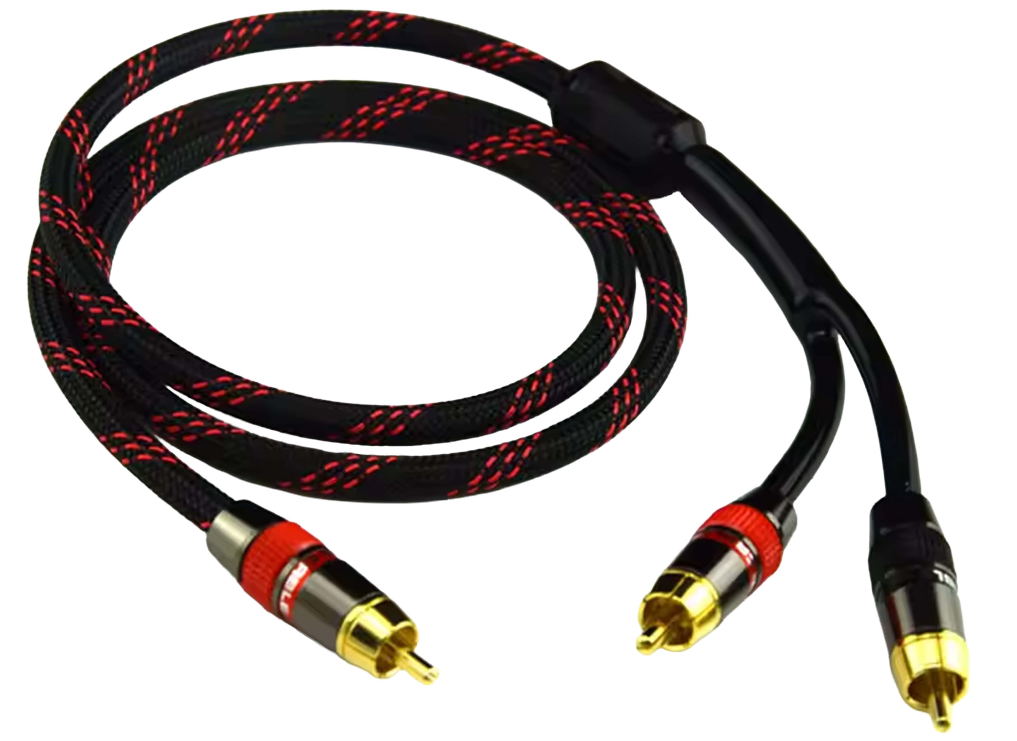ATAUDIO AT-G056 Interconnect Cable Splitter RCA Male to 2xRCA Male OFC Copper 3m
