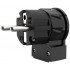 VIBORG LE505R Angled Schuko Connector Type E/F Pure Copper OFC Copper / Silver / Rhodium Plated Ø19mm