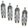 VIBORG VR107R RCA Connectors Pure Copper OFC Copper / Silver / Rhodium Plated RCA Connectors Ø8mm (Set x4)
