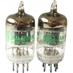 GE 5654 Tube pour Amplificateur / Préamplificateur (Paire)