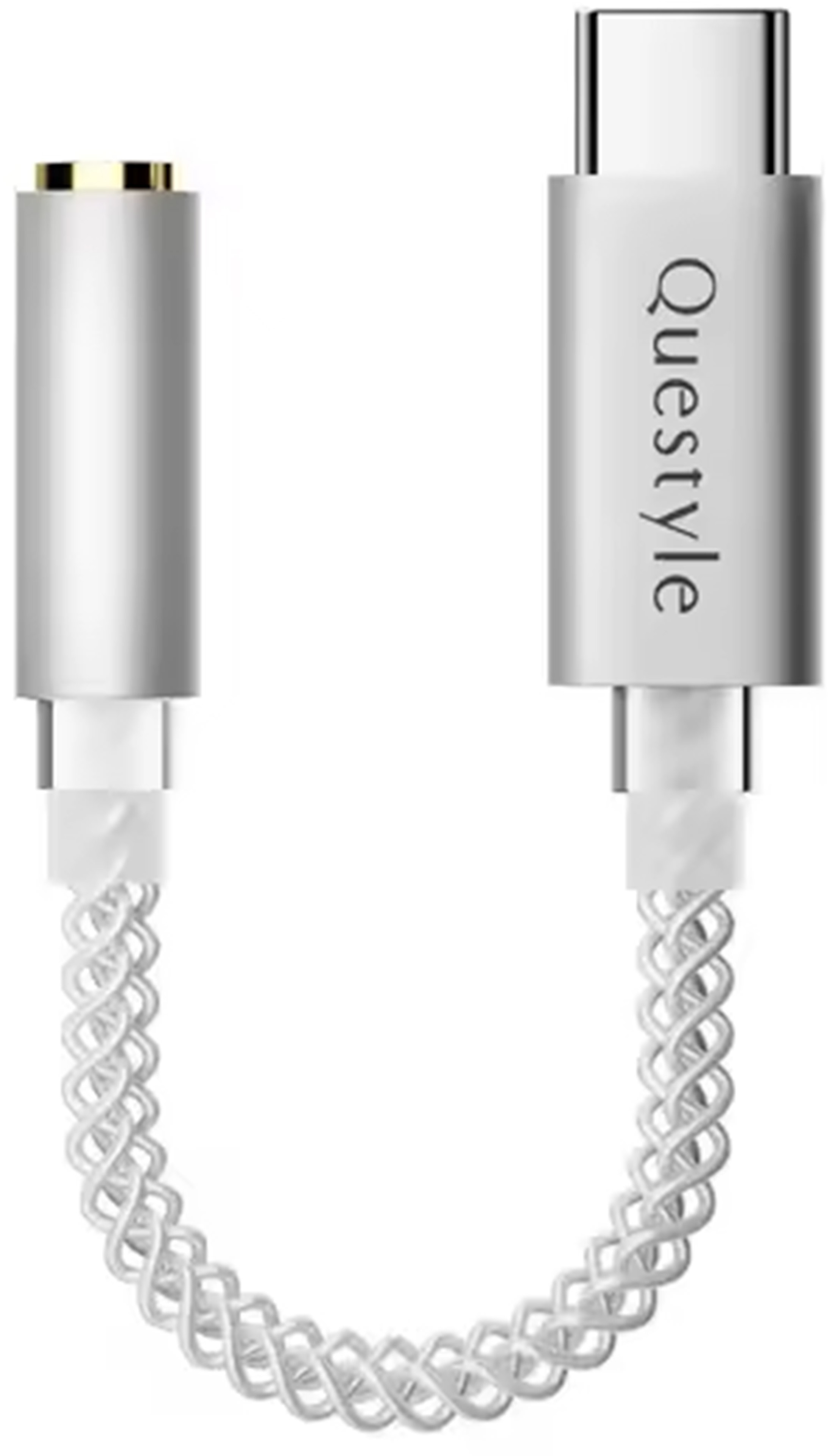 QUESTYLE Q-LINK Adaptateur DAC USB-C vers Jack 3.5mm CX31993 32bit 384kHz