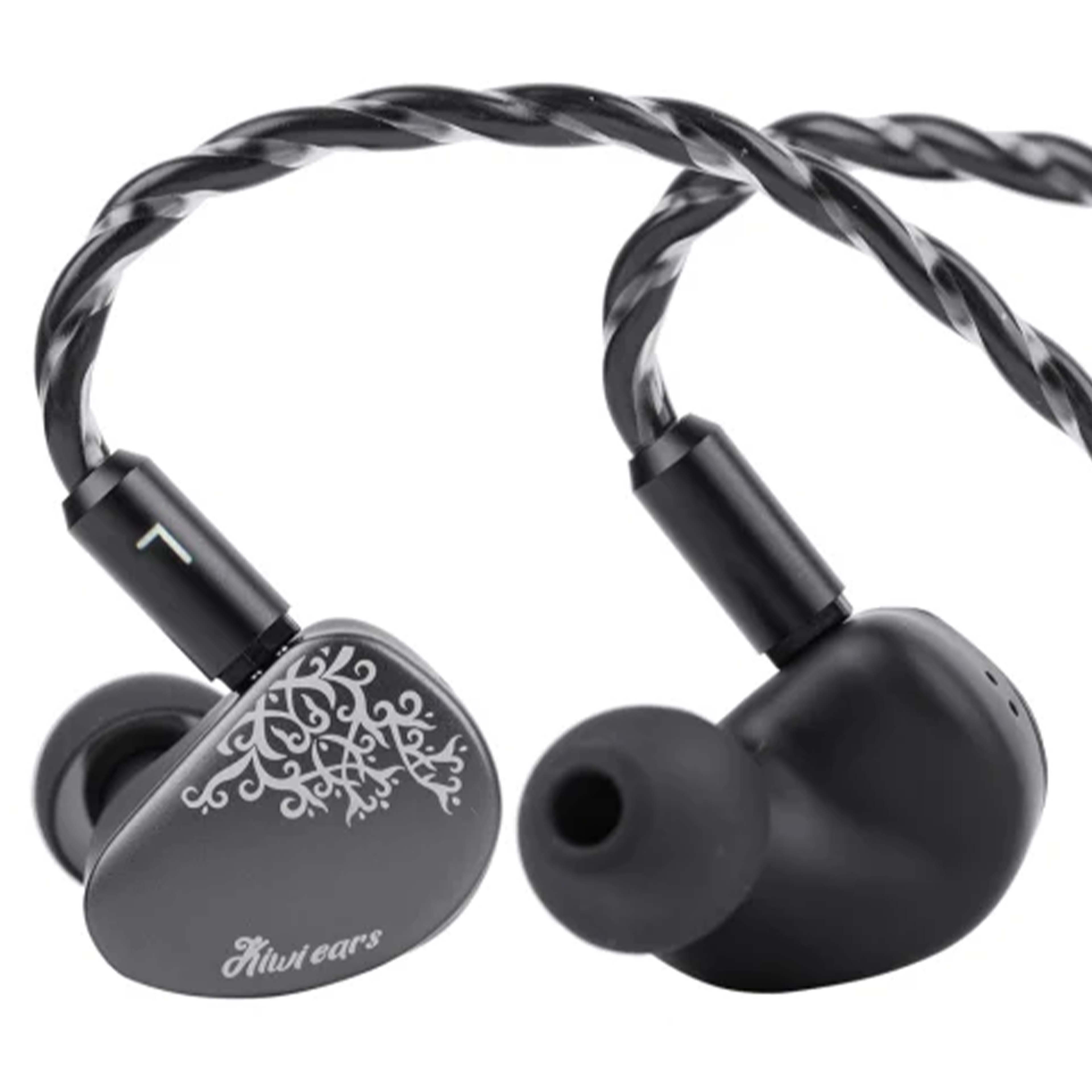 KIWI EARS CADENZA II In-Ear Monitors IEM Dynamic 18 Ohm 106dB 10Hz-29kHz Gray