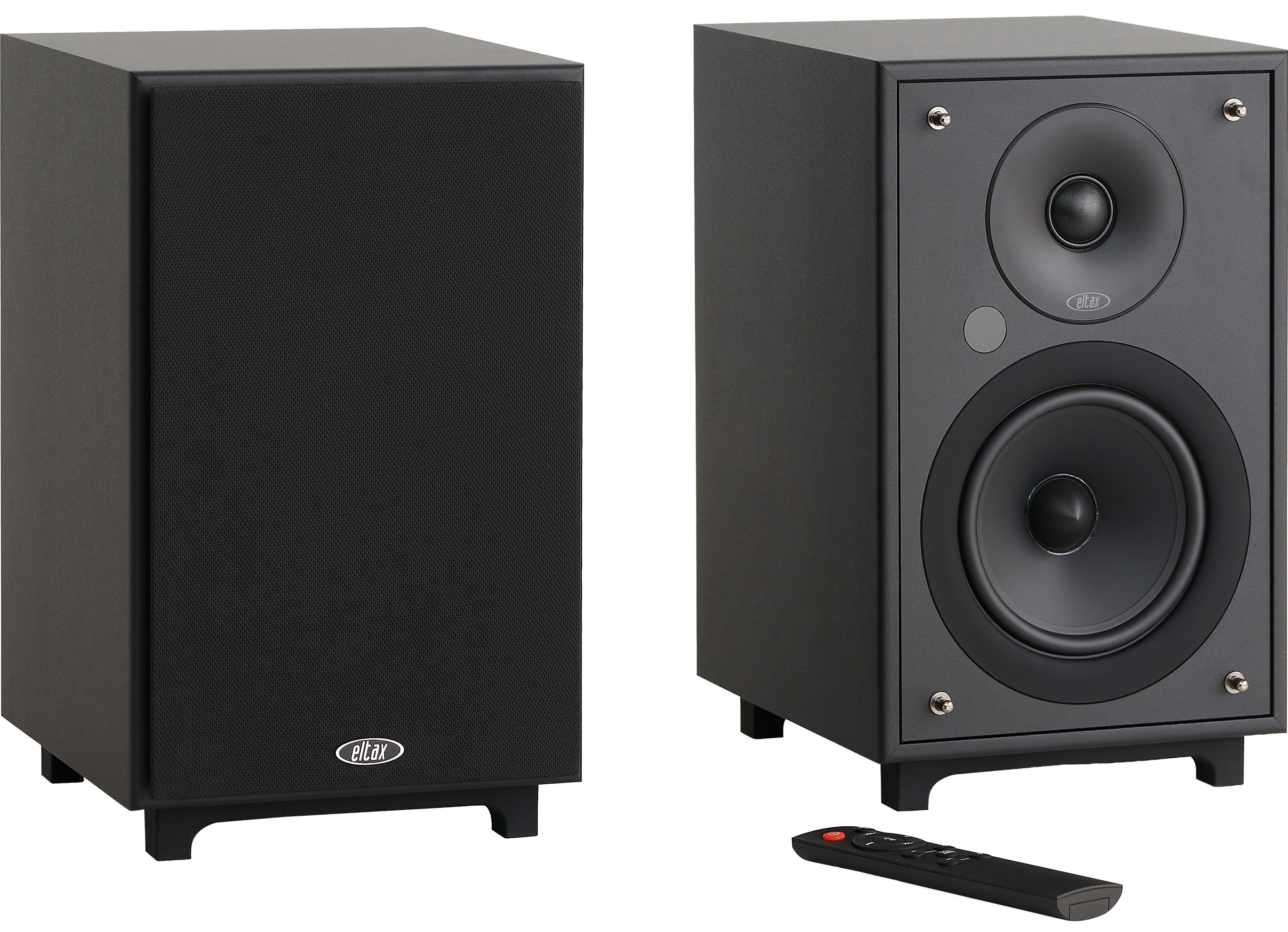 ELTAX MONITOR III NEO Active Bookshelf Speakers 2x50W Bluetooth 5.3 Black (Pair)