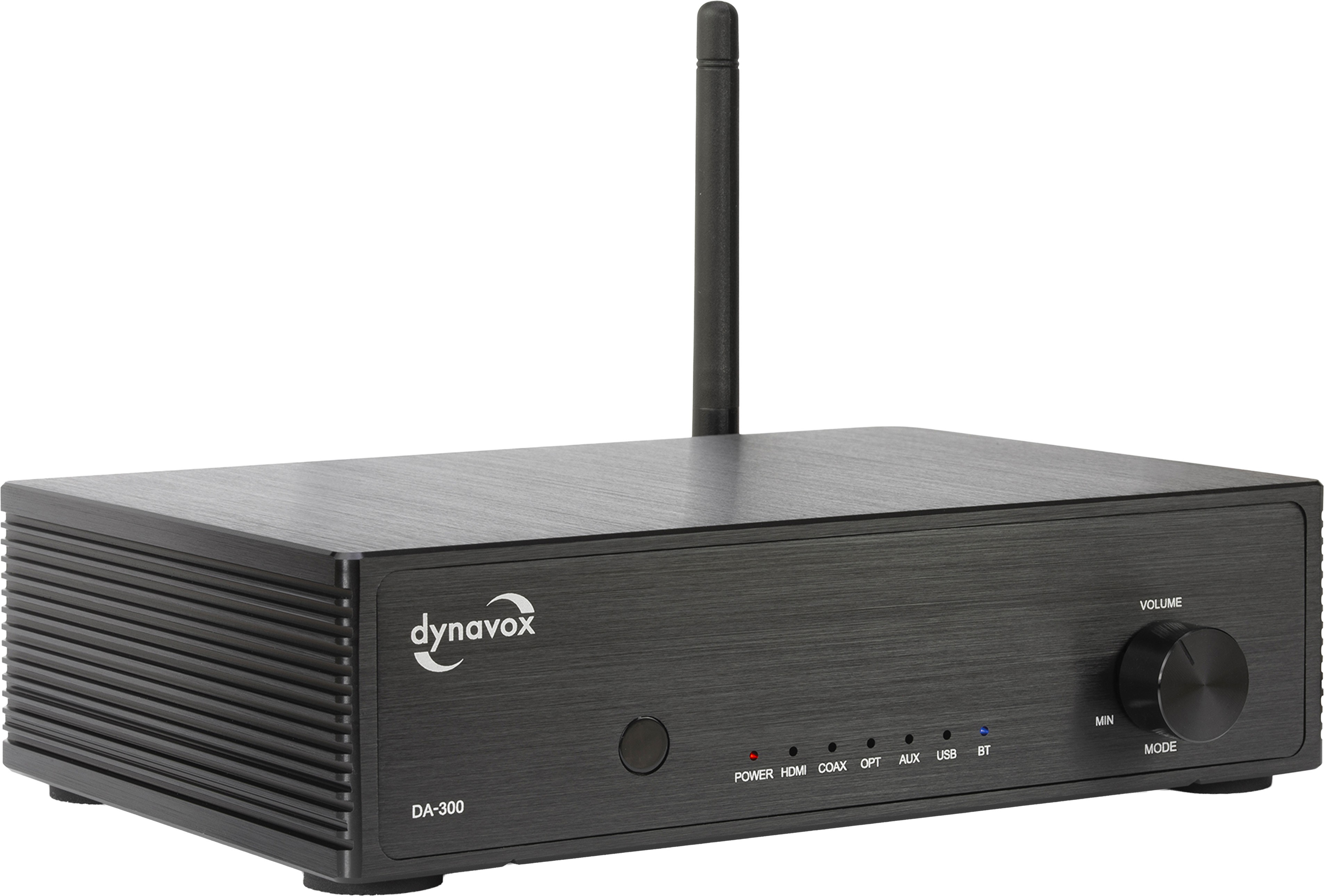 DYNAVOX DA-300 Integrated Amplifier Class D Bluetooth 5.0 2x100W 4 Ohm Noir