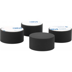 DYNAVOX ZYLINDRICAL SHAPE Elastomer Dampers 32x17mm (4 pieces)