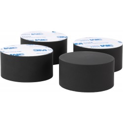 DYNAVOX ZYLINDRICAL SHAPE Elastomer Dampers 50x27mm (4 pieces)