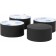 DYNAVOX ZYLINDRICAL SHAPE Elastomer Dampers 50x27mm (4 pieces)