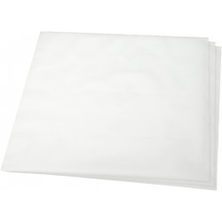 DYNAVOX Pochettes pour Vinyles 33T 12" Polyéthylène 100µm (x50)