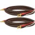 DYNAVOX PERFECT SOUND FLEX Speaker Cable Banana OFC Copper Gold Plated 2.5mm² 5m (Pair)