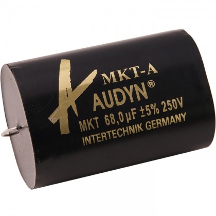 Audyn Cap Condensateur MKT Axial 250V 1.0 µF