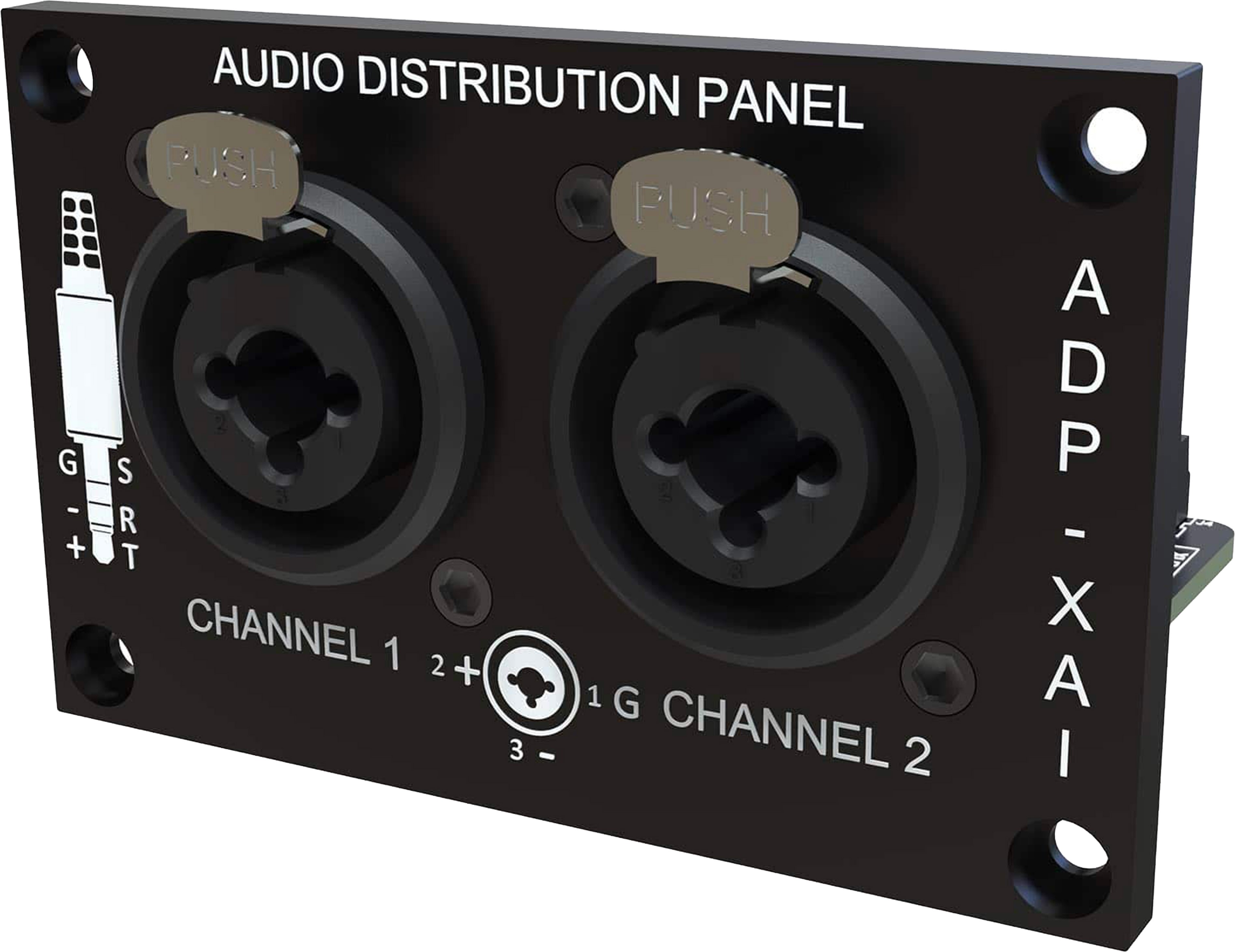 WONDOM ADP-XAI AA-AA11432 Audio Distribution Panel Combo XLR / Jack 6.35mm TRS Inputs