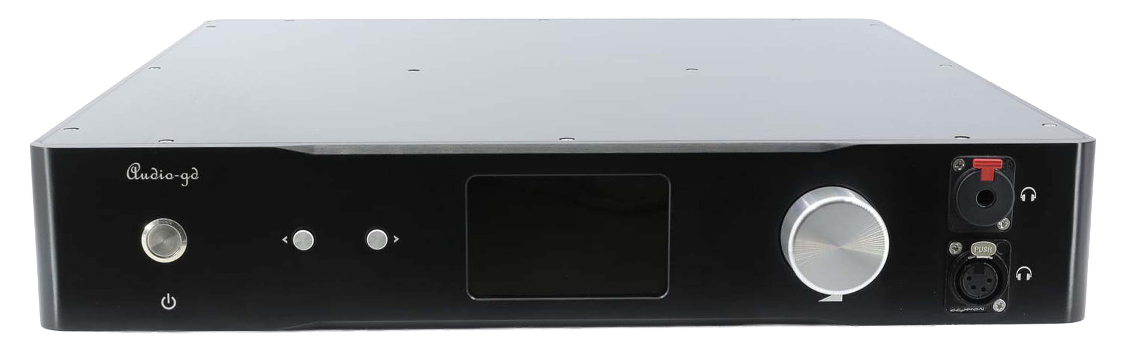 AUDIO-GD HE-27 DAC Preamplifier Headphone Amplifier 4x PCM1704UK 32bit 384kHz Black