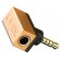 SHANLING ONIX XB0 3.5mm Male to 4.4mm Female Jack Adapter Gold Plated