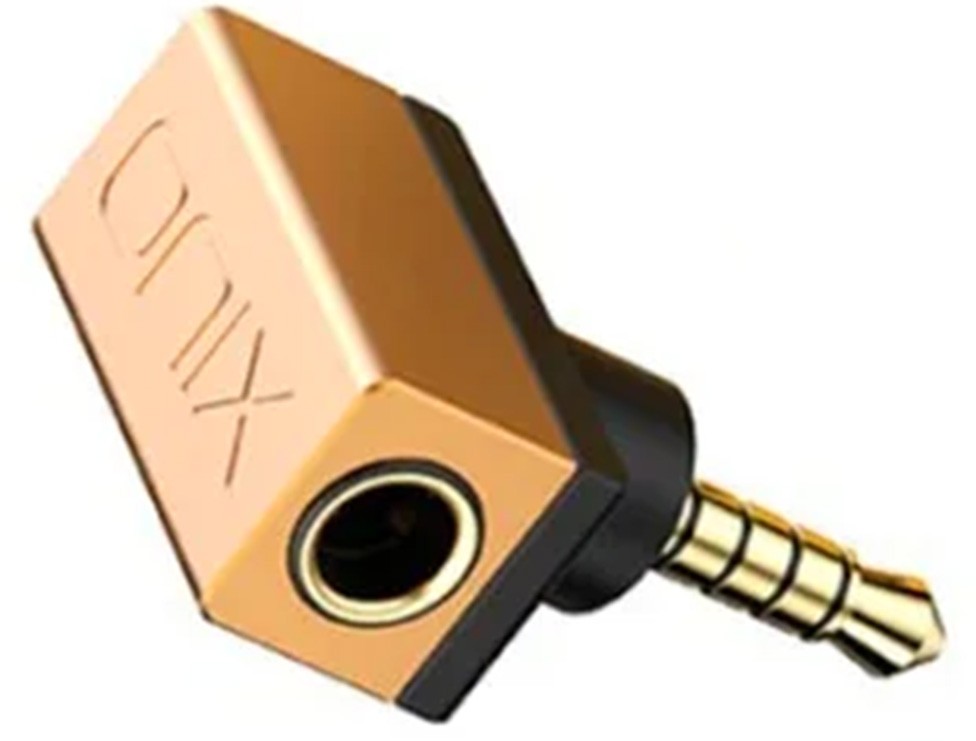 SHANLING ONIX XB0 3.5mm Male to 4.4mm Female Jack Adapter Gold Plated