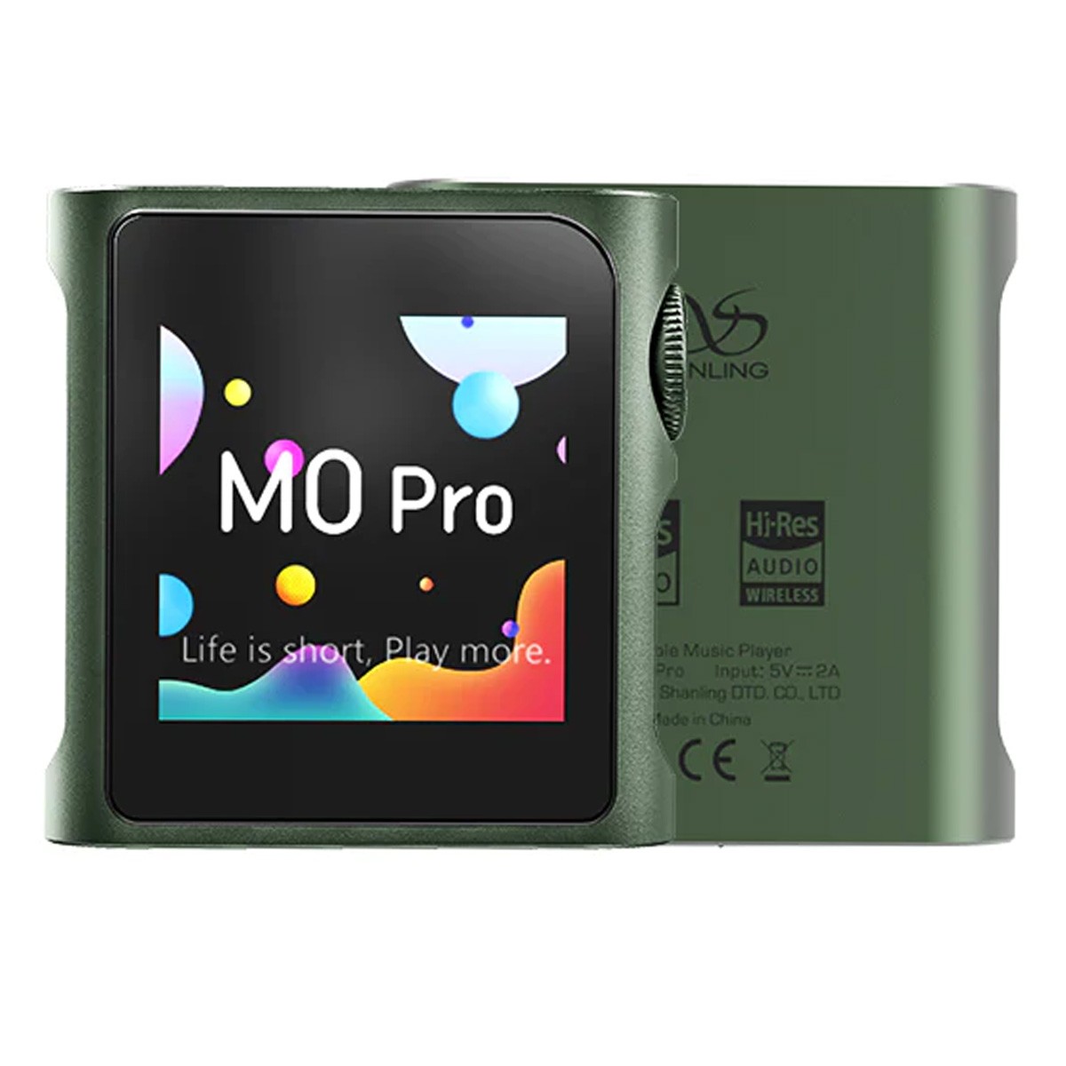 [GRADE S] SHANLING M0 PRO Compact HiFi Digital Audio Player DAP DAC 2xES9219C Bluetooth 5.0 aptX LDAC 32bit 384kHz DSD Green