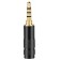 Connecteur Jack 3.5mm TRS Stéréo Mâle Plaqué Or Ø6mm (Unité)