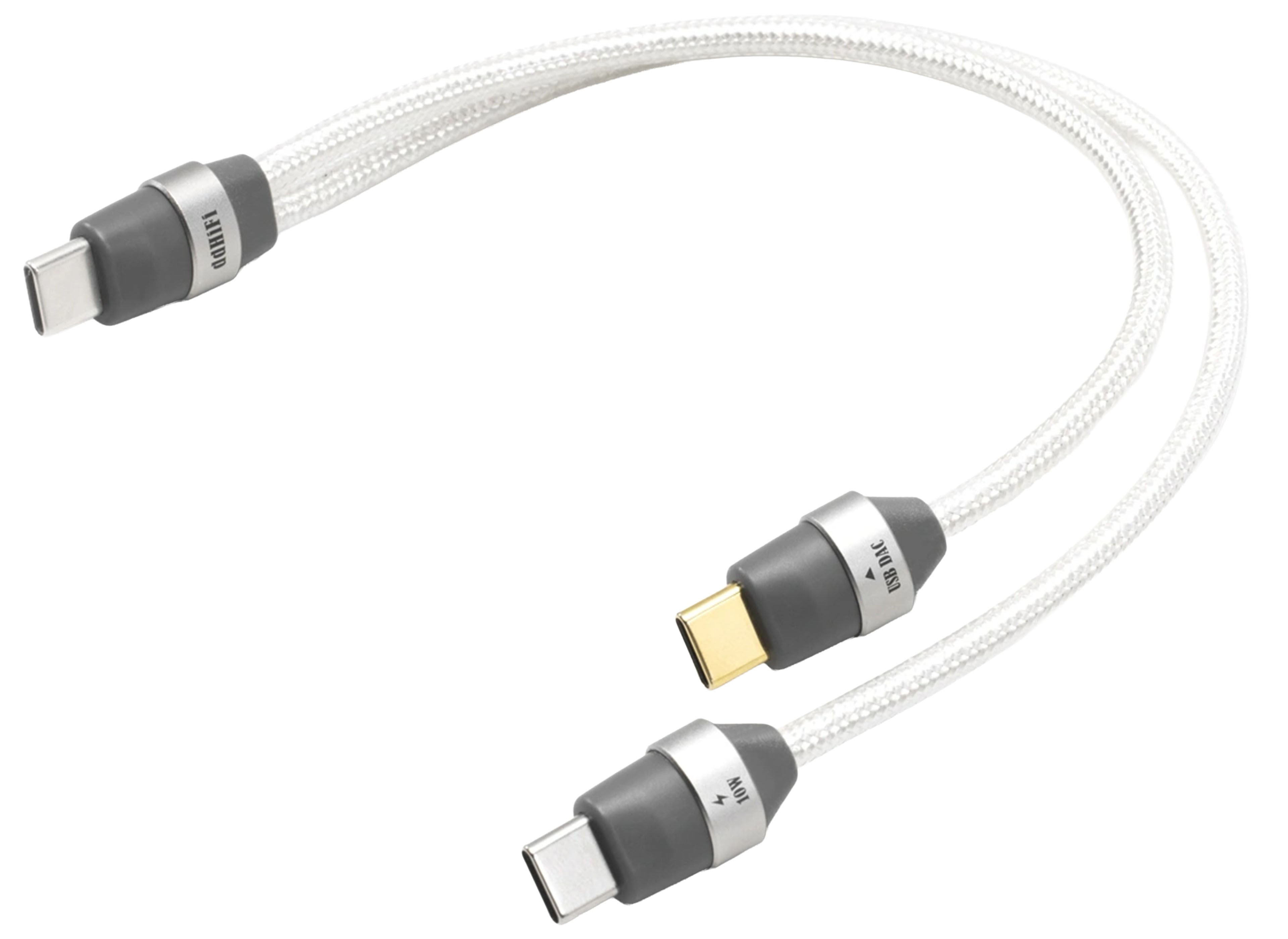 DD HIFI TC05M3 Dual USB-C OTG / Charging Cable OFC Copper 15/20cm