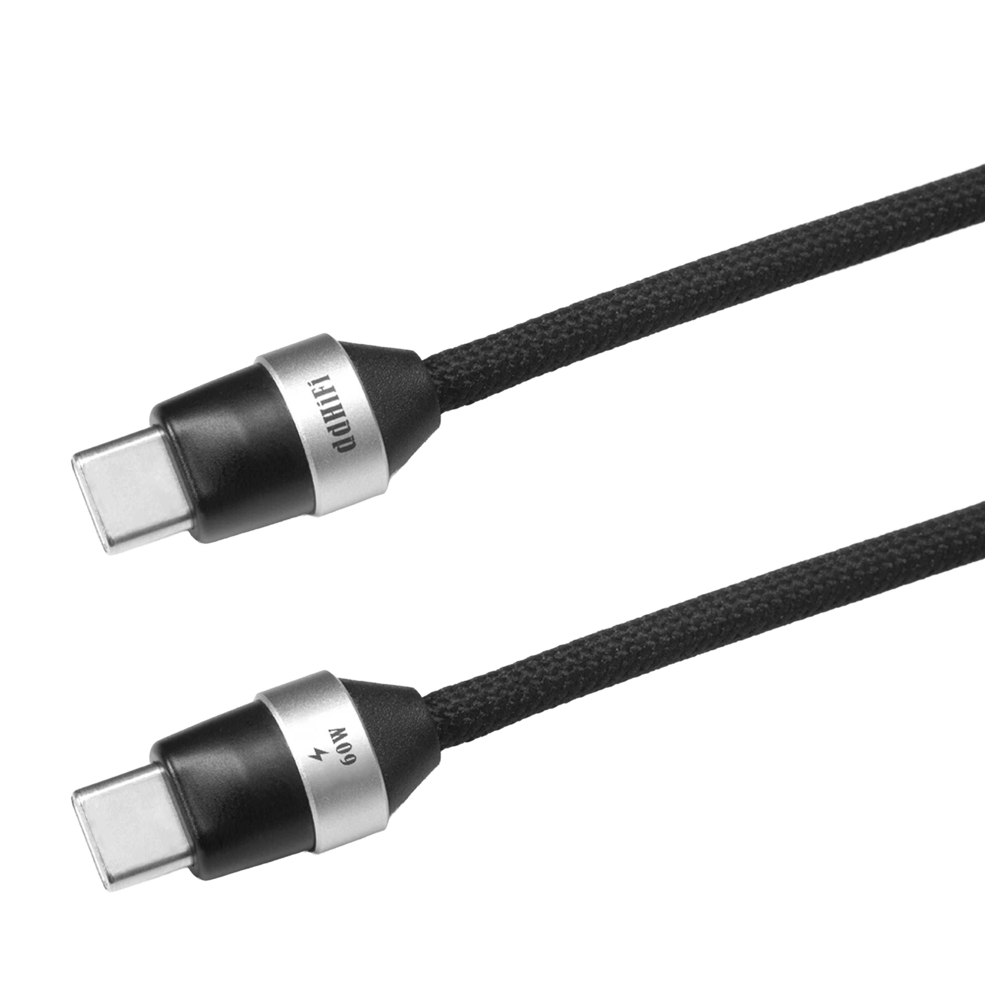 DDHIFI PC02 USB-C Cable USB-PD 3.0 Fast Charging 60W 120cm