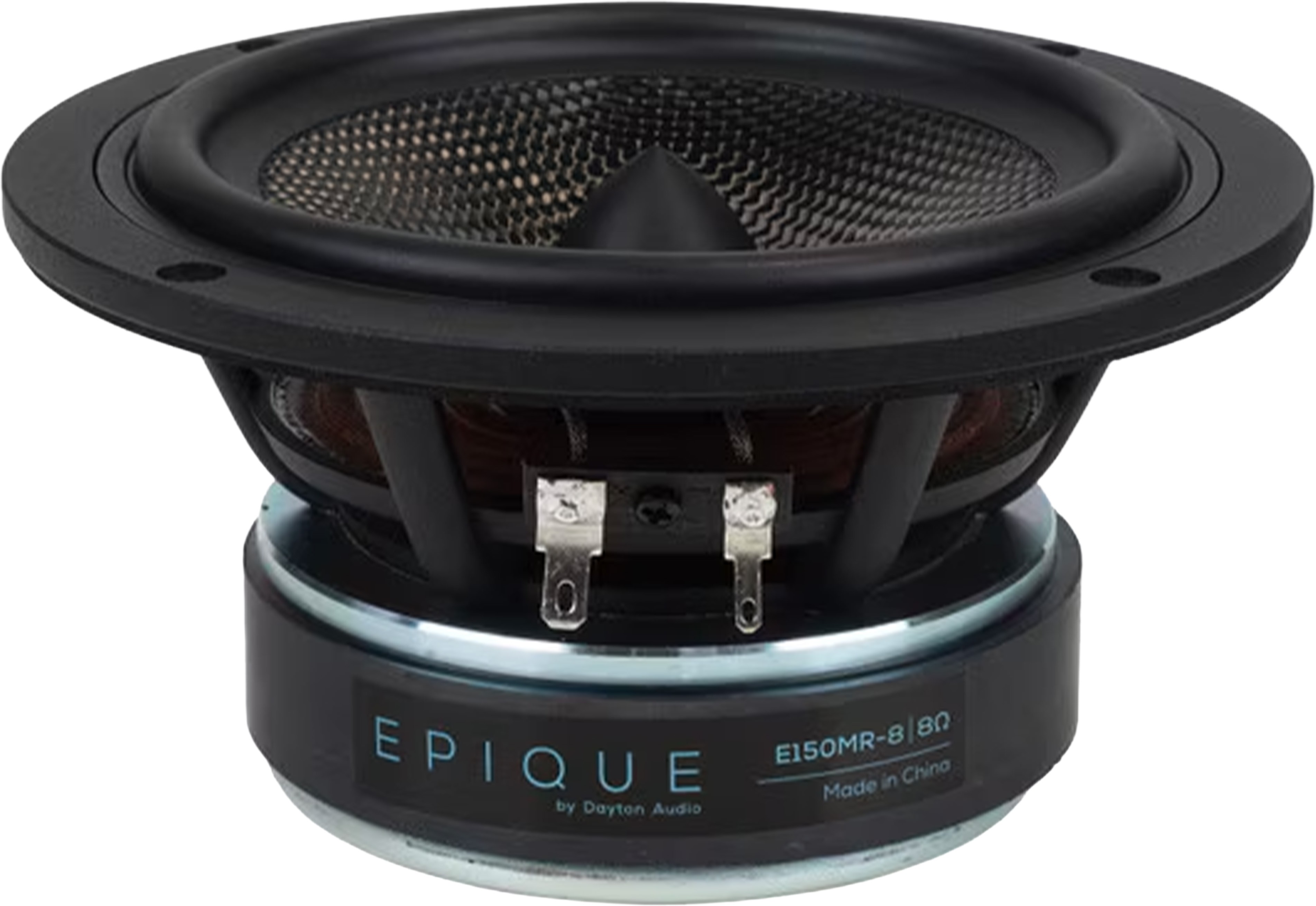 DAYTON AUDIO EPIQUE E150MR-8 Speaker Driver Midrange / Full Range Carbon Fiber 60W 8 Ohm 89dB 70-7000Hz Ø15.2cm