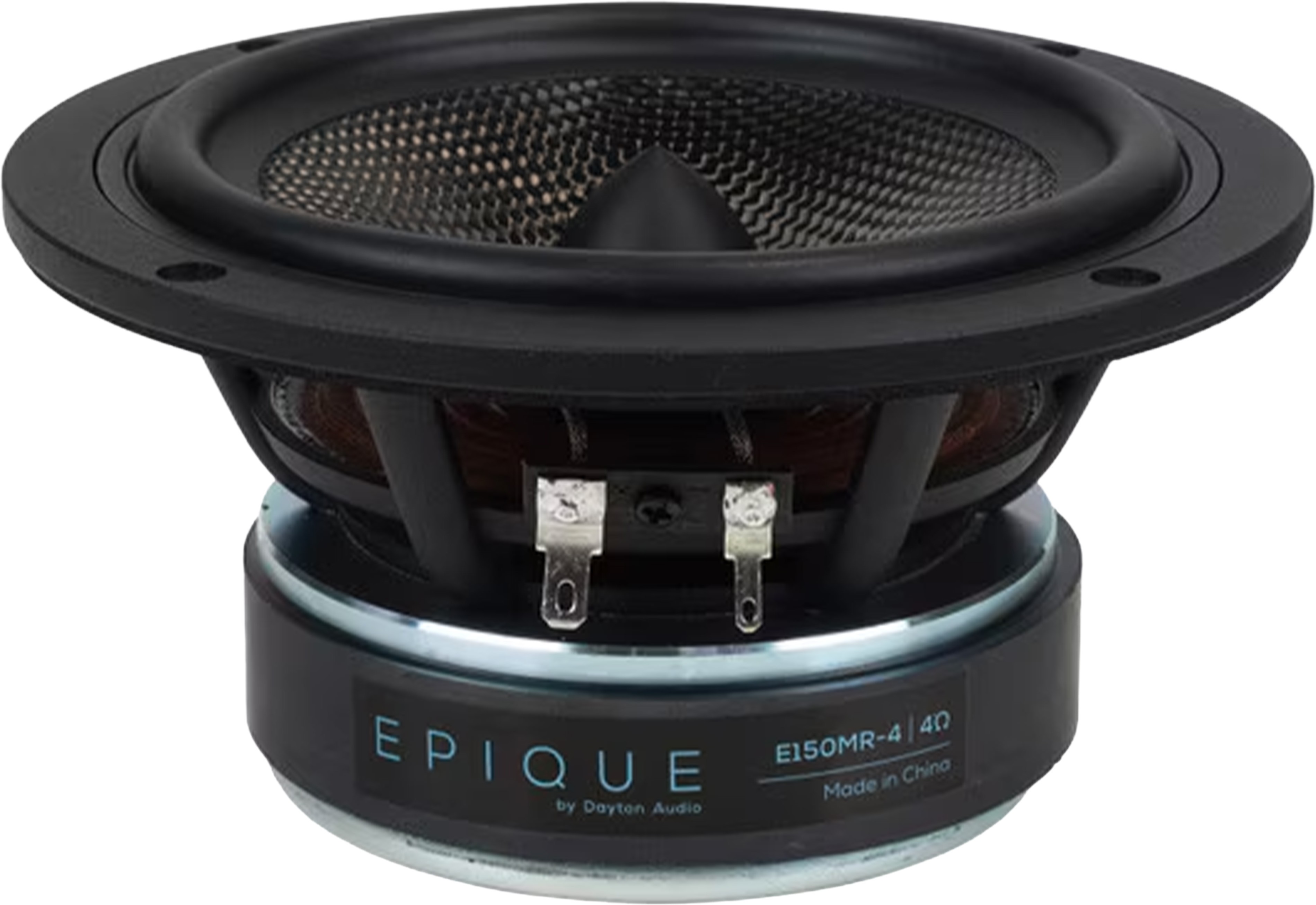 DAYTON AUDIO EPIQUE E150MR-4 Speaker Driver Midrange / Full Range Carbon Fiber 60W 4 Ohm 92.6dB 70-7000Hz 15.2cm