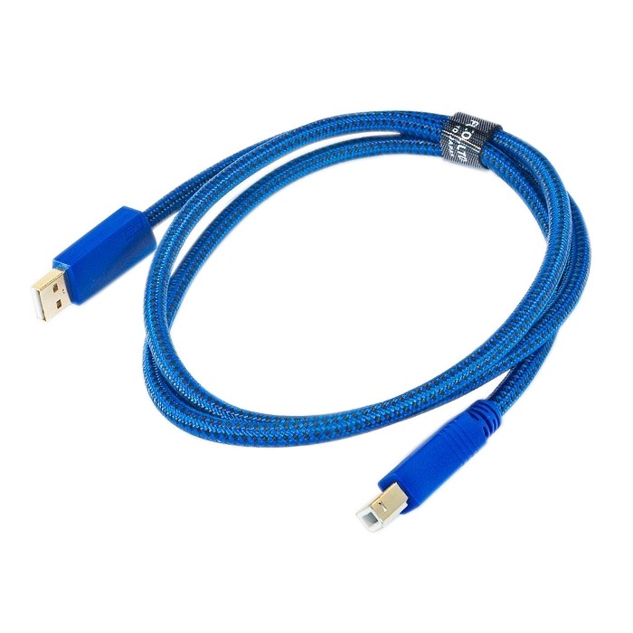FURUTECH GT2 USB-A Cable Male / USB-B Male 2.0 Gold 24k 3.6m