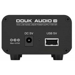 DOUK AUDIO D2 Alimentation Linéaire Jack DC / USB 5V 2.5A
