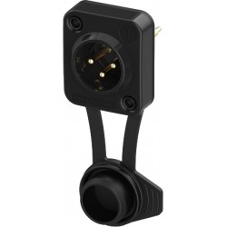 NEUTRIK NC3MD-TOP Connecteur XLR 3 Pôles Mâle Plaqué Or pour PCB