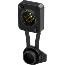 NEUTRIK NC5MD-TOP Connecteur XLR 5 Pôles Mâle Plaqué Or pour PCB