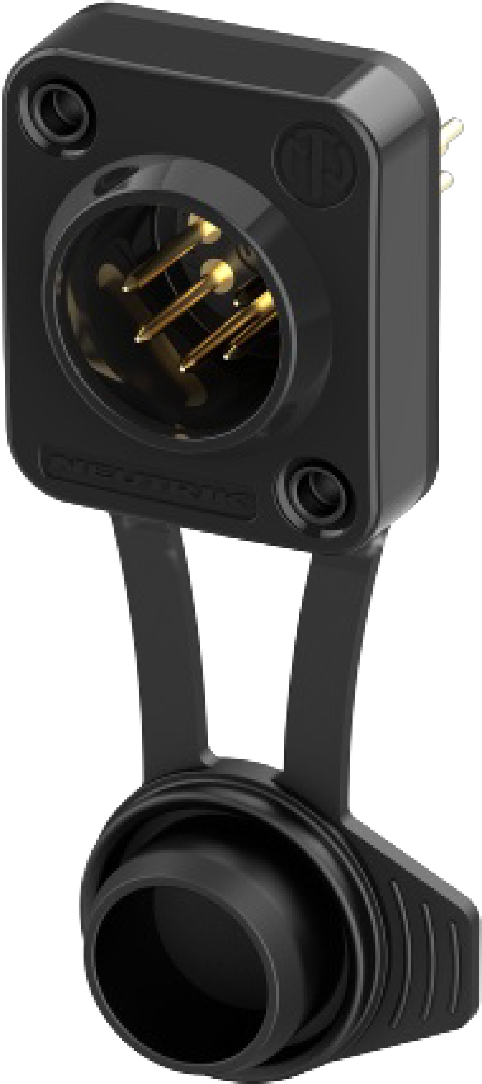 NEUTRIK NC5MD-TOP 5-Pole Male XLR Connector Chassis Mount Gold Plated