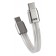 DD HIFI MD19S Câble USB-C Charge Rapide 100W Cuivre OCC / DATA OFC Plaqué Argent 8cm