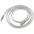 DDHIFI MD19S Câble USB-C Charge Rapide 100W Cuivre OCC / DATA OFC Plaqué Argent 100cm