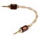 DD HIFI BC35Gold Câble de modulation Jack 3.5mm Stéréo TRS Blindé Plaqué Or 10cm