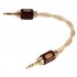 DDHIFI BC35GOLD Câble de Modulation Jack 3.5mm Stéréo TRS Blindé Plaqué Or 15cm