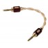 DDHIFI BC44GOLD Câble de Modulation Jack 4.4mm Symétrique TRRRS Blindé Plaqué Or 15cm