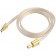 DD HIFI TC19BC Comet Gold Câble USB-B Mâle vers USB-C Mâle Argent OCC Plaqué Or 100cm