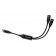 TOPPING TC-OTG-Y20 Câble Splitter 1x USB-C Mâle vers 2x USB-C Femelle Données / Charge 22cm