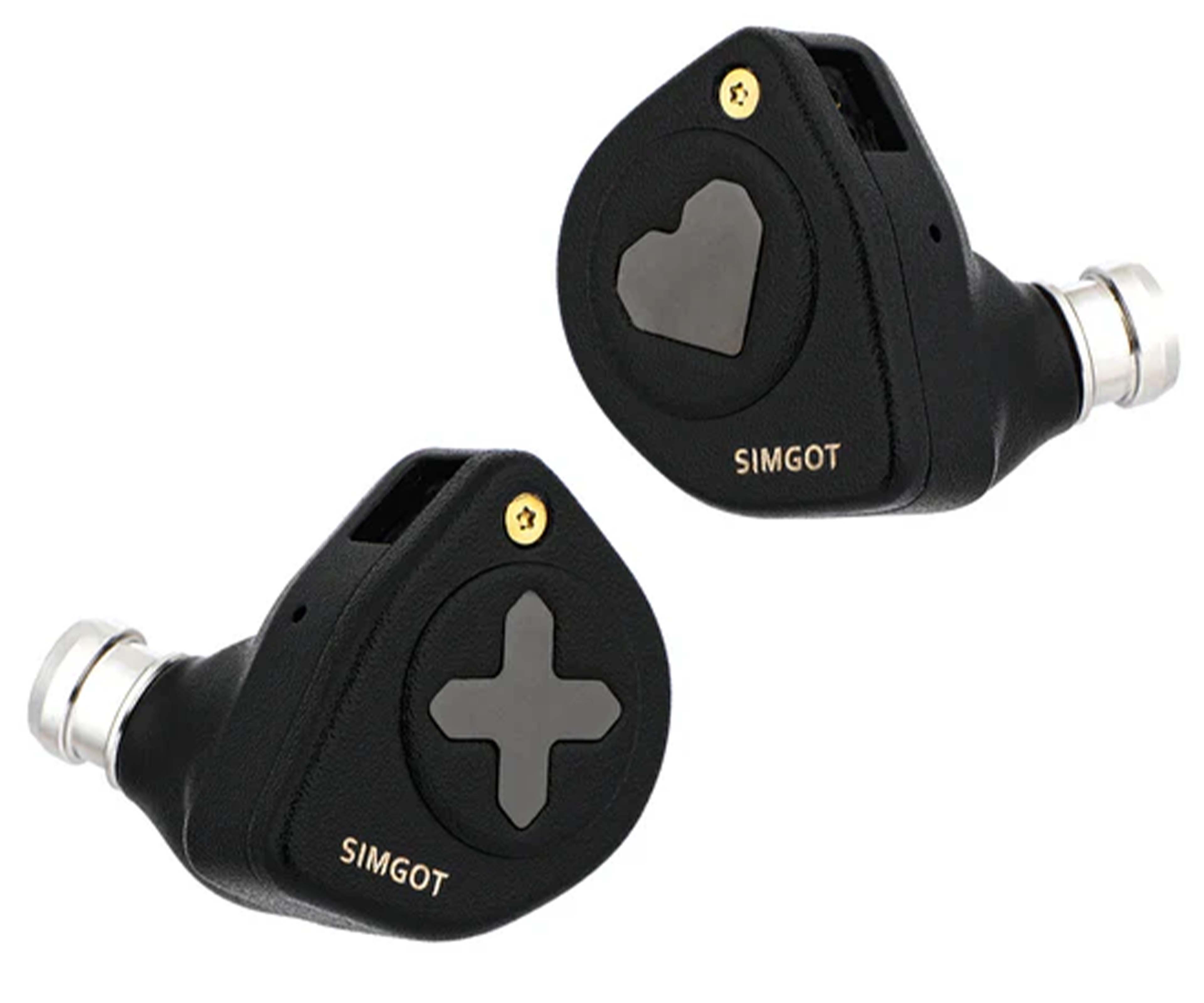 SIMGOT EW300 DSP Tribrid In-Ear Monitors IEM 1DD + 1Planar + 1PZT 28 Ohm 121dB 20Hz-20kHz USB-C