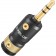 VIABLUE T8 TRS 3.5mm Stereo Jack Connectors Gold-Plated (Pair)