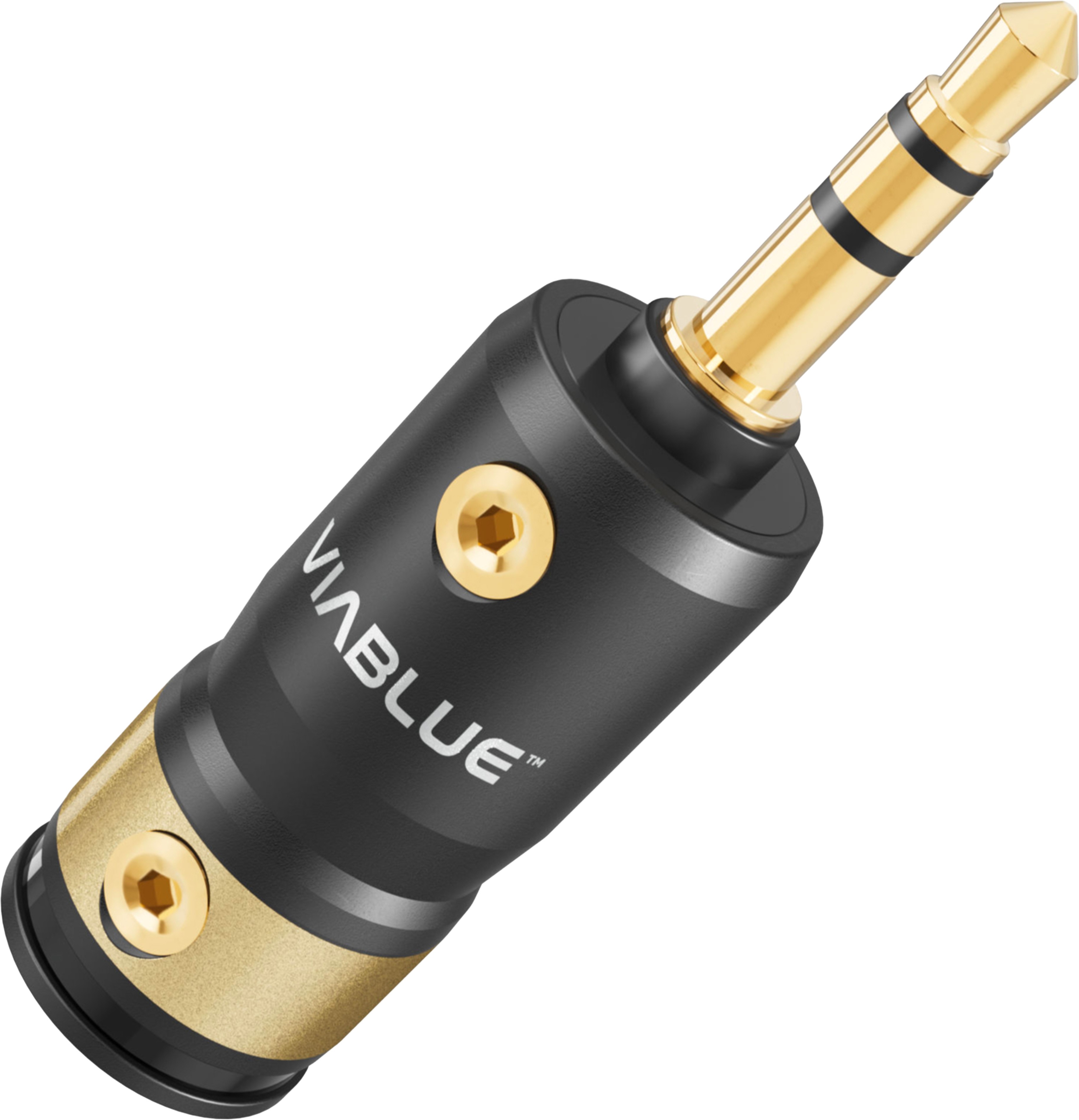 VIABLUE T8 TRS 3.5mm Stereo Jack Connector Gold Plated (Unit)