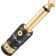 VIABLUE T8 TRS 6.35mm Mono Jack Connectors Gold-Plated (Pair)