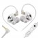 KZ EDZ Écouteurs Intra-Auriculaires IEM Dynamique Jack 3.5mm 24 Ohm 107dB 7Hz-45000kHz Blanc